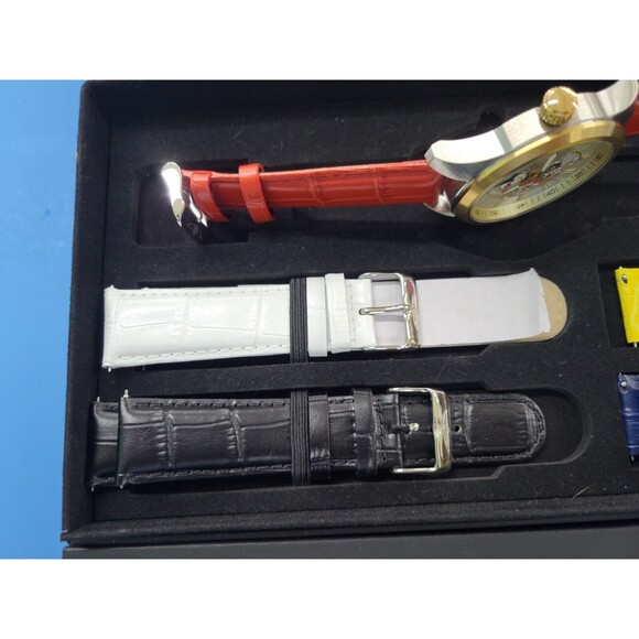 Invicta Disney Ltd. Ed. Men's 46mm Mickey Mouse Watch -5pc Leather Strap - 34092 - Picture 9 of 11